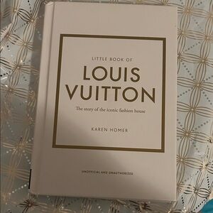Louis Vuitton Beige and Black Hardcover Book